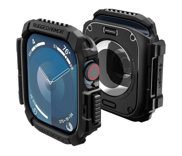 SPIGEN Rugged Armor Apple Watch 10 (46 Mm) Matte Black 8809971234412 - 1346660 - zdjęcie